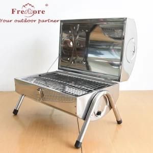 Barbeque Outdoor Portable Folding Barbeque Grill Charcoal Stainless Steel Barbeque Grill