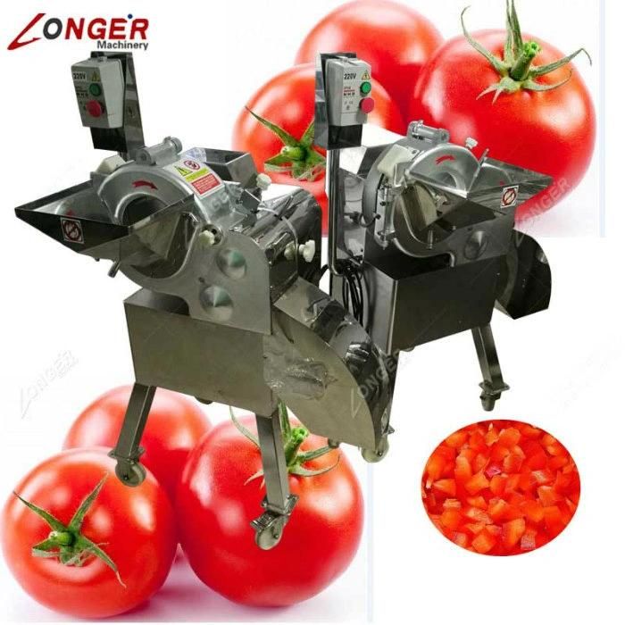 Electric Fresh Mango Cutter Vegetable Cube Cutting Machine