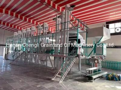 White Long Paddy Grain Processing Rice Grader Polisher Huller