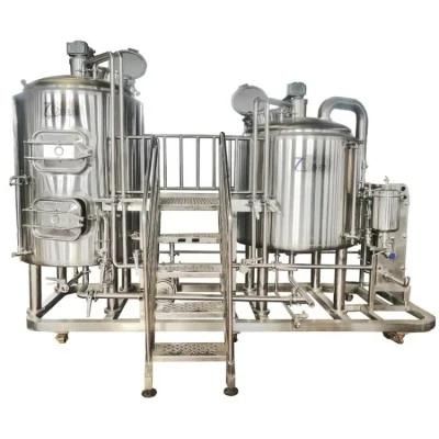 500L 1000L SUS304 Brewhouse Equipment Commercial Brewery Boiler Tank