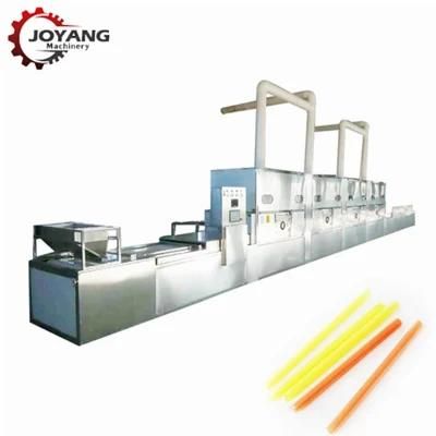 40kg / H Industrial Microwave Paper Straw Drying Machine with PLC Control