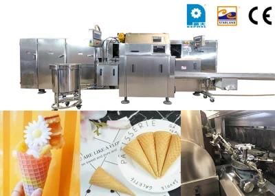 Full Automatic Ice Cream Waffle Cone Maker Bowl Maker Machine