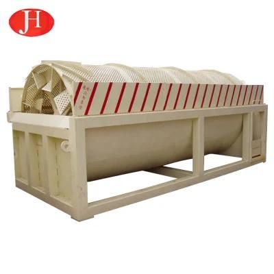 Large Capacity Arrowroot Starch Washer Rotary Washing Machine Arrowroot Cleaner Equipment