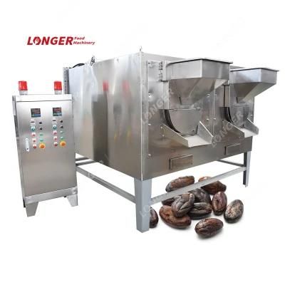 Trade Assurance Small Nut Roaster Cocoa Bean Roasting Machine