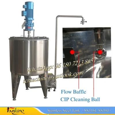 1000L Single Wall Mixing Tank