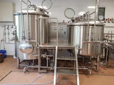 1000L 2000L Beer Factory Brew House Micro Brewery Brewing System Commercial Craft Beer ...
