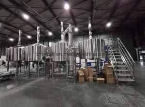 Brewery 2000L Beer Making Machine Brewery Turnkey Project