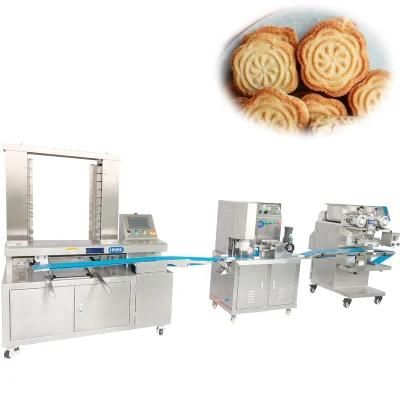 Factory Price Chocolate Stuffed Biscuit Machine