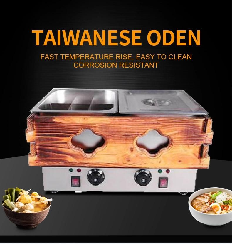 Taiwanese Oden Machine Japan Taiwan Street Food Kanto Cooking Oden Commercial Using