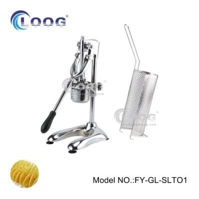 Hand Press Long Fries Machine Deep Fryer Soft Mashed Potato Food Grade Slicer French Fries ...