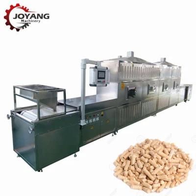 PLC Control Automatic Cat Litter Microwave Drying Sterilization Machine