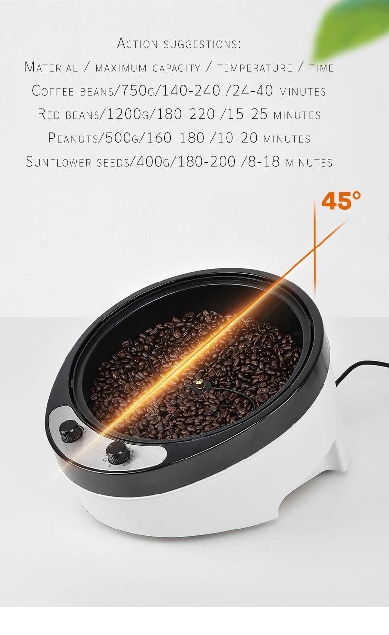 Home Coffee Nut Roaster Household Electric Coffee Bean Roaster Machine