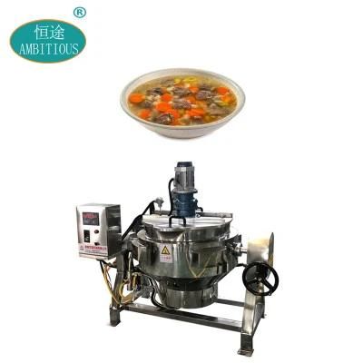 Jacketed Mixer Gas Heating Jacket Kettle for Cooking Soup Meat