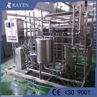 Food Grade Stainless Steel Drink Pasteurization Machine Uht Yogurt