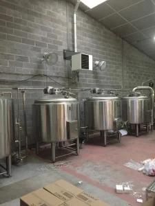 Craft Beer Dispensing Tank Mash Tun Beer Fermentation Tank for Bars