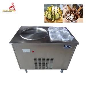 Low Working Noise Commercial Fry Ice Cream Machine