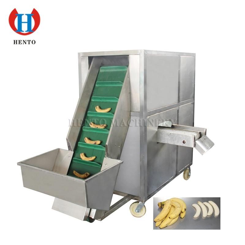 High Capacity Industrial Banana Peeling Machine / Ripe Banana Peeler / Automatic Ripe Banana Peeler Machine