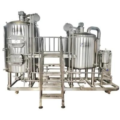 SUS304 1000L 2000L China Hot Sale Beer Brewing Equipment for Brewery