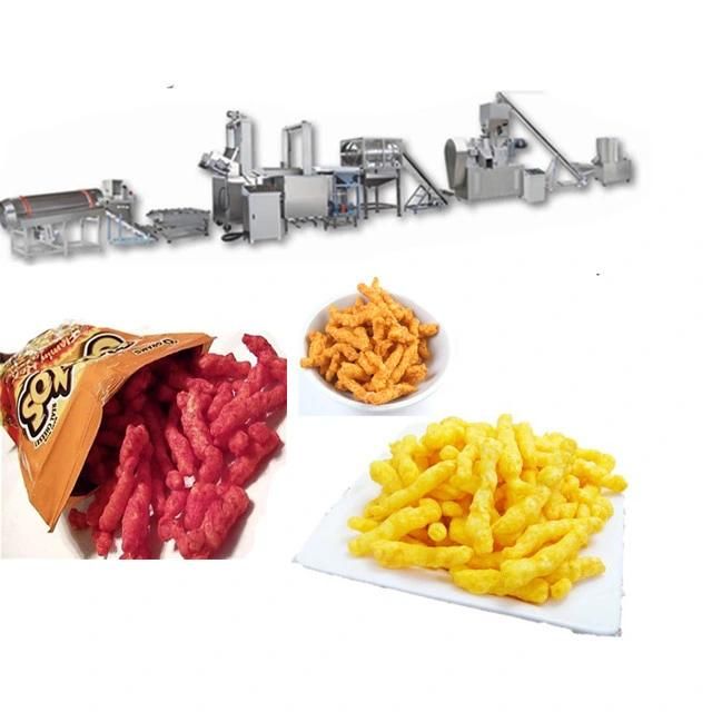 Shandong Factory Supply Tasty Cheetos Kurkure Food Machine