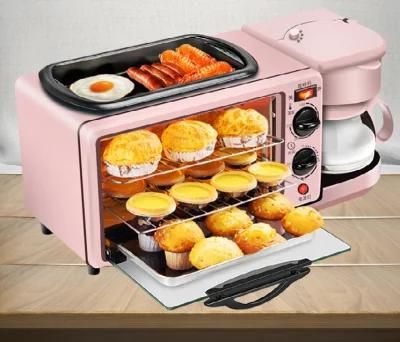 Multifunctional Breakfast Machine Coffee and Oven All in One