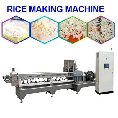 Good Quality Artificial Rice Extruder Making Machine/Fortified Protein Rice Making Machine ...