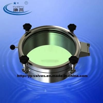 Stainless Steel Manway with Glass Cover