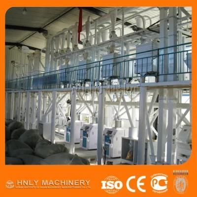 New Design Maize Technology Process Corn Flour Mill Line