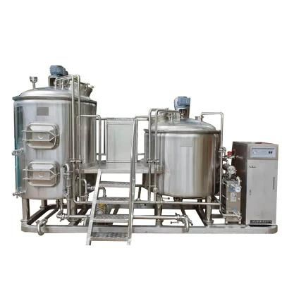 Hot Sale 500L Mash Tun Microbrewery Beer Brewing Equipment for Brewery SUS 304 Material