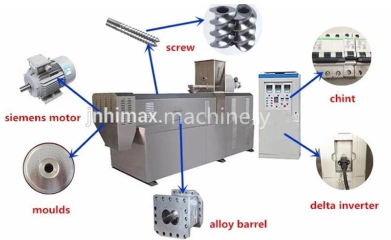 Automatic Corn Flakes Breakfast Extrusion Production Line