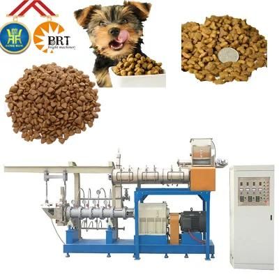 Dog Food Production Line Large Scale Pet Cat Dog Food Fish Feed Making Machine