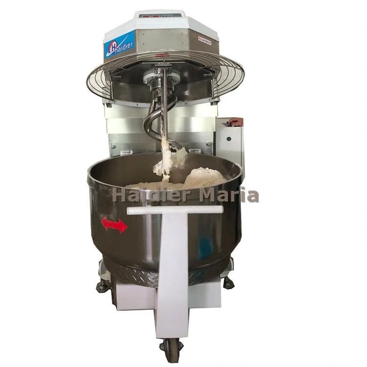 Commercial 50kg Capacity Spiral Industrial Bread Food Mixer for Sale