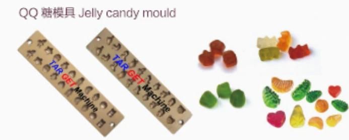 Candy Mould for Hard Candy and Jelly Gummy Candy Stainless Steel Mould and Silicone Mould