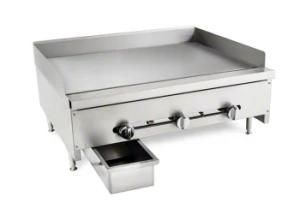 Table Top Gas Griddle Steak Cooker Heating Machine (RGT-24)
