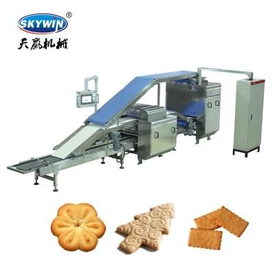 Skywin Small Size Tray Type Biscuit Making Equipment Price Cookies Maker Biscuit Machine ...