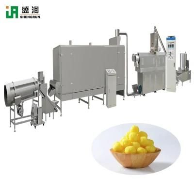 Puffed Snack Extruded Machines Machine Corn Puff Snack Production Line Plant