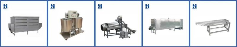 Popular Breakfast Cereal Process Extruder Corn Flakes Extruder Processing Line