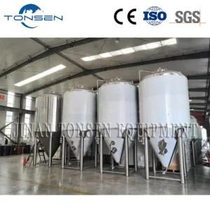 Factory Price Customized Brewery 100 L-30 Hl Stainless Steel Conical Fermentation Tank ...