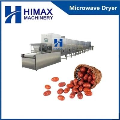 Industrial Microwave Dryer Drying Machine Figs Microwave Food Tunnel Dryer