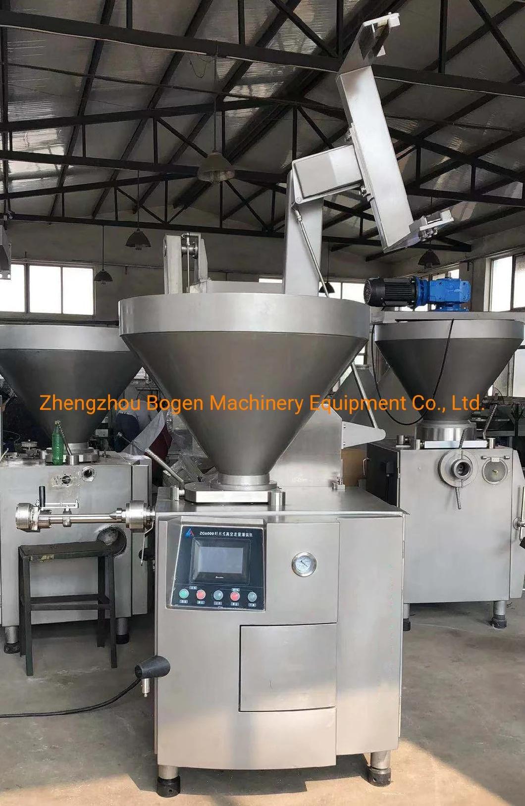 Sausage Making Machine Big Capacity 6000kg Sausage Filler Sausage Stuffer Vacuum Stuffer