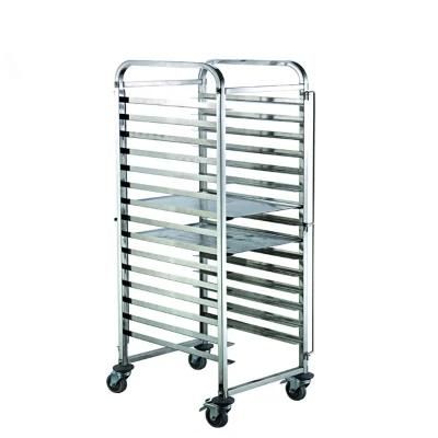 Bakery Tool Stainless Steel Kitchen Serving Tray Trolley Bakery Trolley
