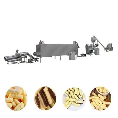 Best Selling Automatic Crispy Fried Raw Kurkure Production Line