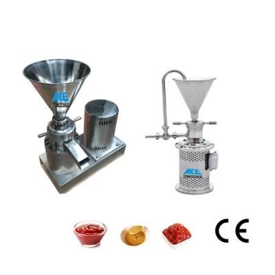 Pepper Sauce Processing Machine Colloid Mill Peanut Chilli Butter Maker Production Line ...