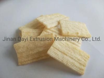 Stainless Steel Snack Extruder Fried Wheat Flour Snack Machine