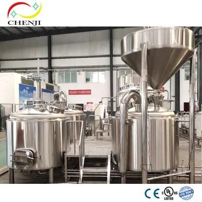 Fully Set Large 3000L 5000lcustomized Restaurant Beer Making Machine ISO UL CE