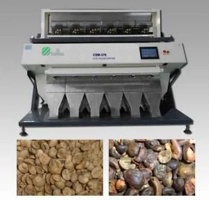 5000X3 Pixel, 3CCD, LED True Colorful Coffee/Cocoa Bean Color Sorter