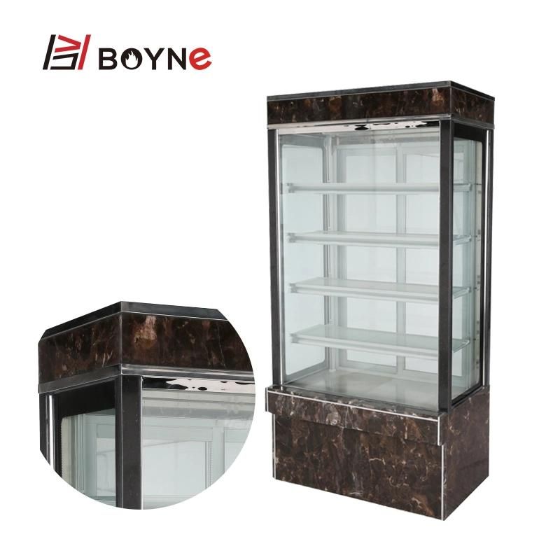 5 Layer Vertical Cake Display Cabinet Pastry Showcase Display Chiller