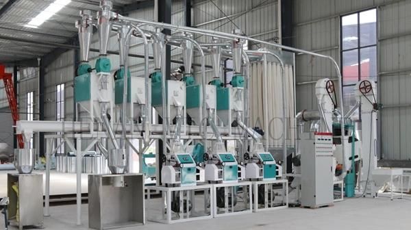 8-12 t/day wheat corn flour mill machine