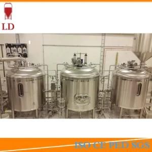 Craft Steam Electric Beer Brewing Brewery Fermenting Machine Equipment for Pub Bars