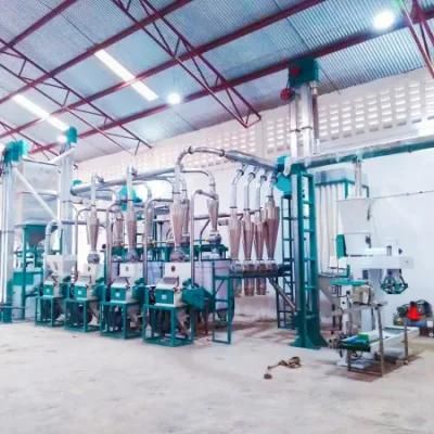 Fully Automatic Ethiopia Maize Flour Milling Machine Factory