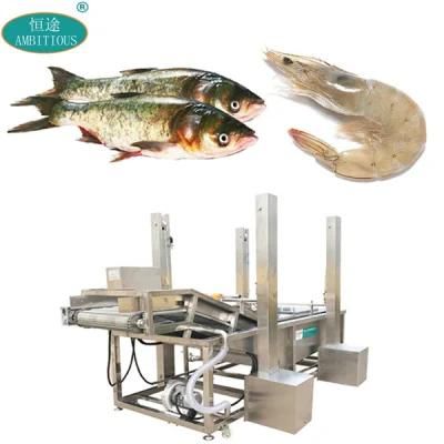 Fish and Shrimp Washer Bubbles Spray Water Washing Machine